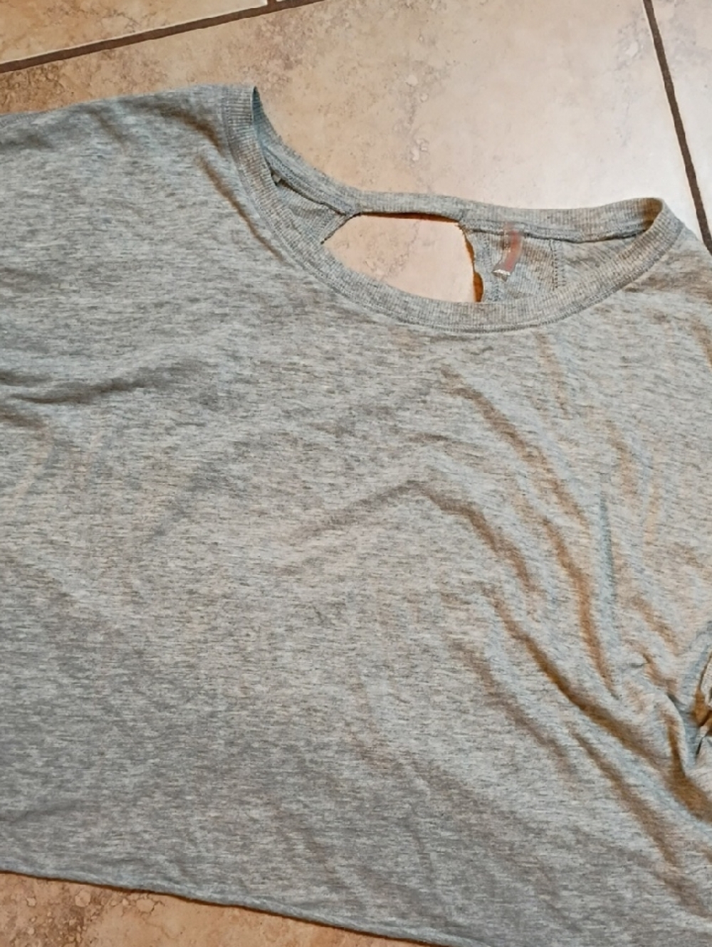 FP Movement by Free People Heather Gray Long Sleeve Tee